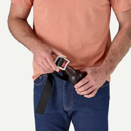 on model image of Tech Web Belt