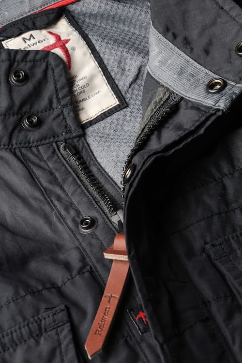 laydown detail image of Sailcloth Tanker Jacket