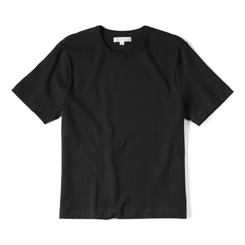 laydown image of Cropped Vintage Machine Jersey T-Shirt- 2M15C