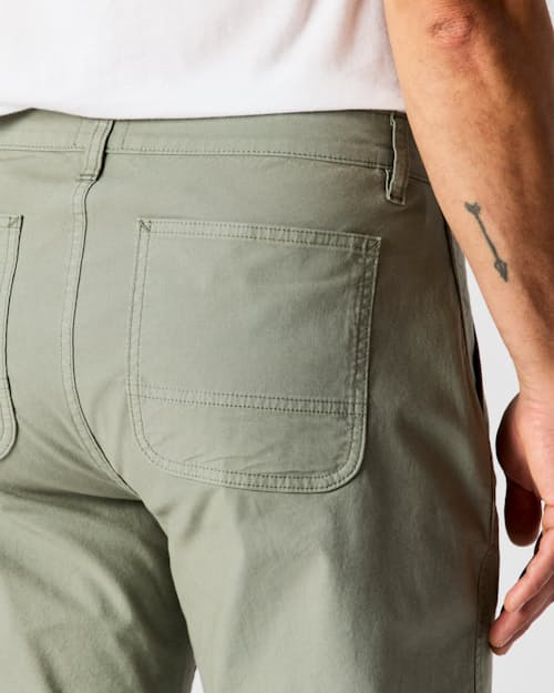 on model image of Cotton Utility Chino Pant - HB Classic