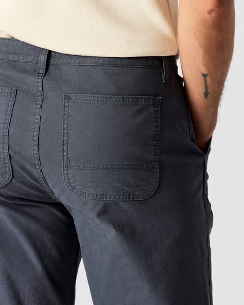 on model image of Cotton Utility Chino Pant - HB Classic