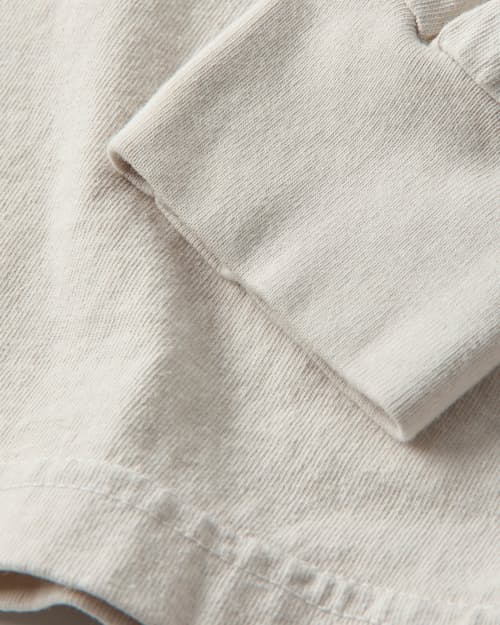 laydown detail image of The Nose Long Sleeve Tee