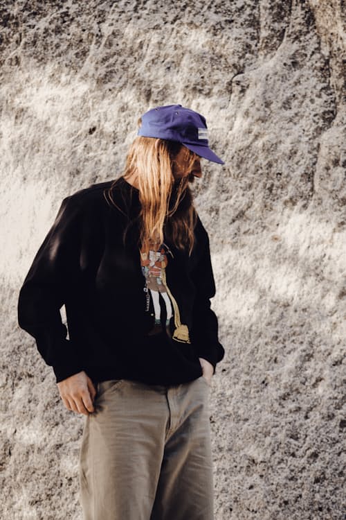 lifestyle image of Gradient Trucker Hat