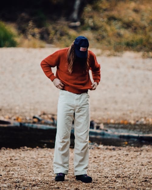 lifestyle image of Twill Trucker Hat