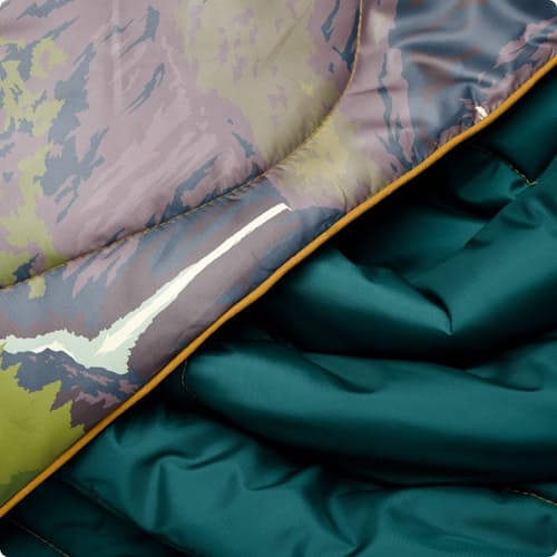 laydown detail image of The Original Puffy Blanket