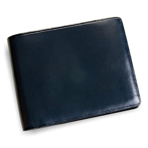 laydown image of Bi-Fold Leather Wallet