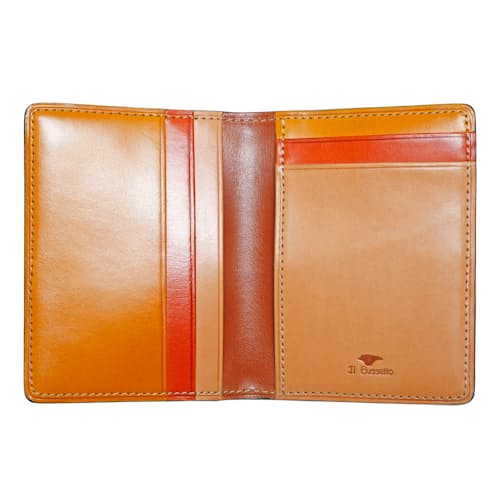 laydown image of Multicolor Bi-Fold Card Holder