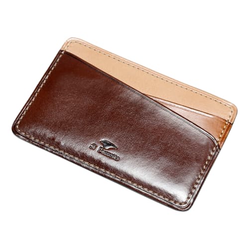 laydown image of Multicolor Slim Card Holder