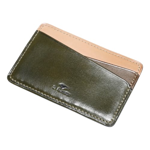 laydown image of Multicolor Slim Card Holder