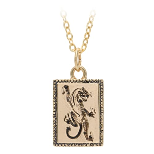 laydown image of Panther Necklace