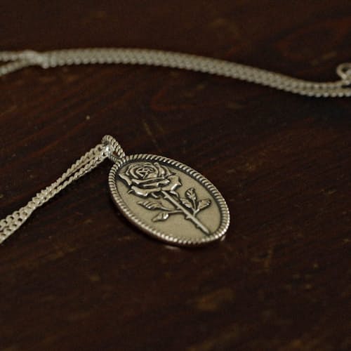 laydown detail image of Rose Necklace
