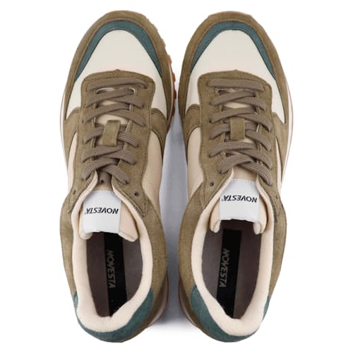 laydown image of Marathon Trail Retro Sneaker