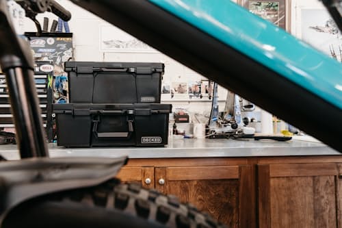 lifestyle image of D-co. Halfrack 32 Gear Case