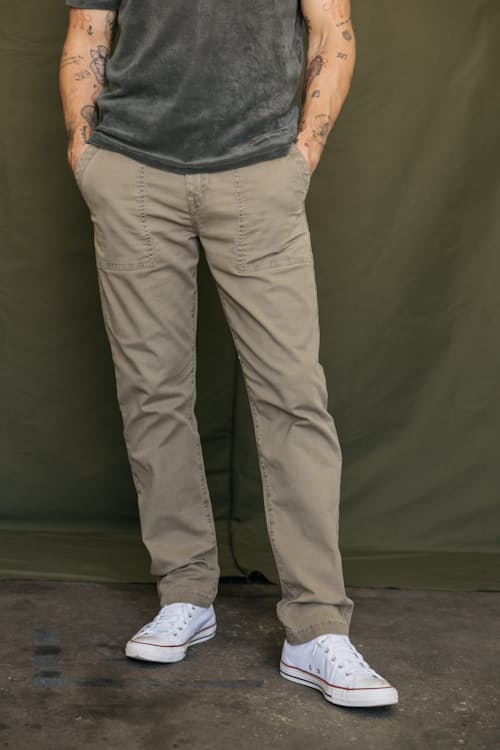 on model image of The Fatigue Pant