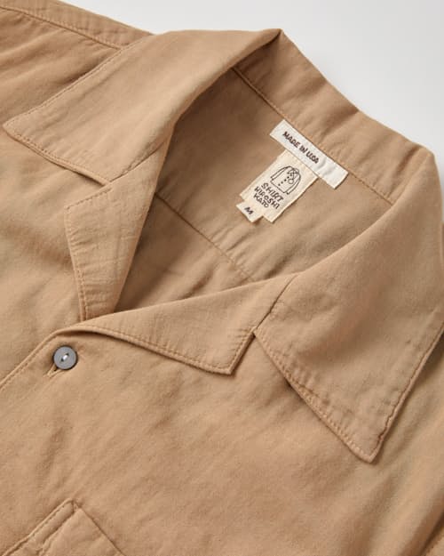 laydown detail image of The Wrench Gauze Camp Shirt