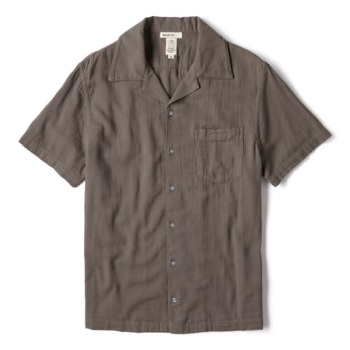 laydown image of The Wrench Gauze Camp Shirt