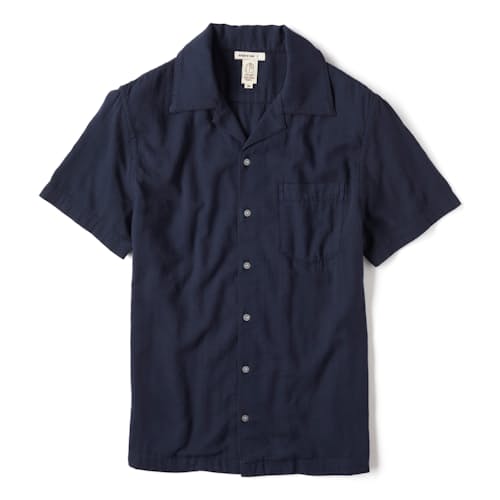 laydown image of The Wrench Gauze Camp Shirt