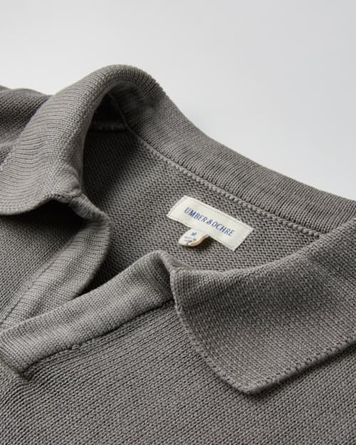 laydown detail image of Manbir Johnny Collar Polo