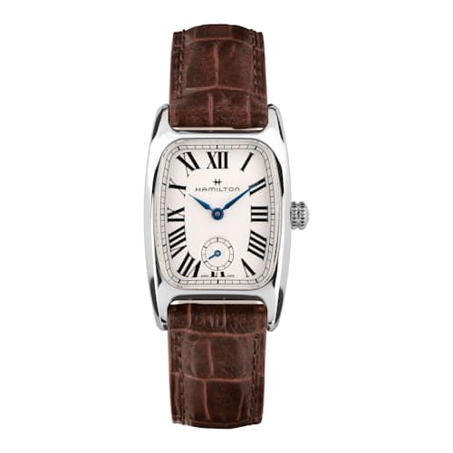 laydown image of Boulton Small Second Quartz Tank Dress Watch