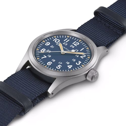 laydown detail image of Khaki Field Mechanical Watch