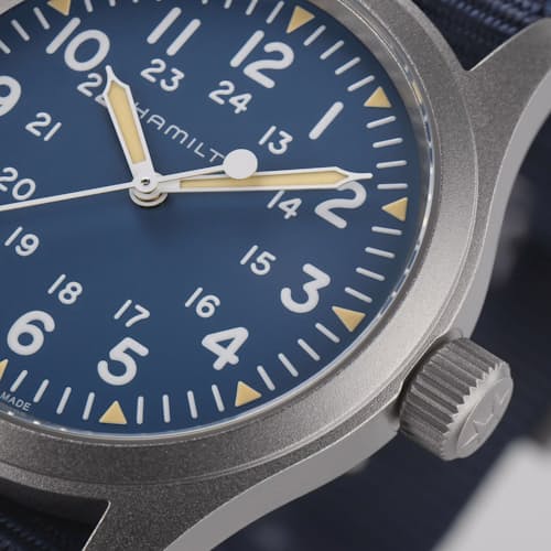 laydown detail image of Khaki Field Mechanical Watch