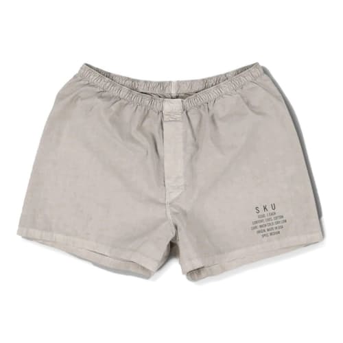laydown image of Distressed Dye Field Boxers