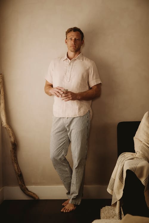 lifestyle image of Triple Gauze Popover
