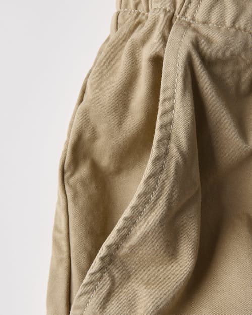 laydown detail image of Twill Easy Drawstring Chino
