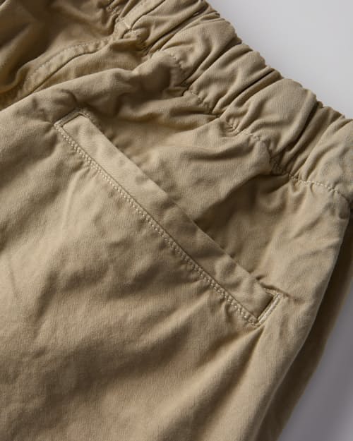 laydown detail image of Twill Easy Drawstring Chino