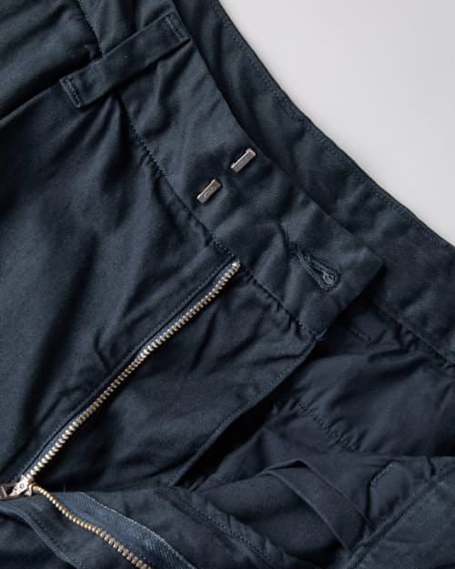 laydown detail image of Twill Pleated Shorts