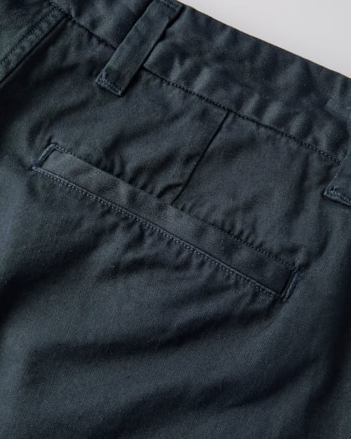 laydown detail image of Twill Pleated Shorts