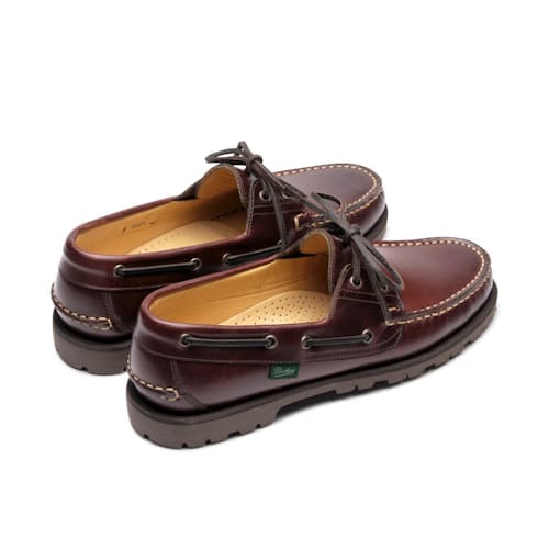 laydown image of Malo Boat Shoe
