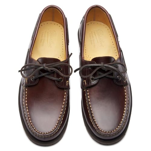 laydown image of Malo Boat Shoe