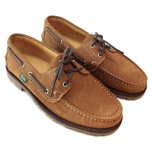 laydown image of Malo Boat Shoe