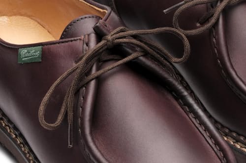 laydown detail image of Michael Leather Derby