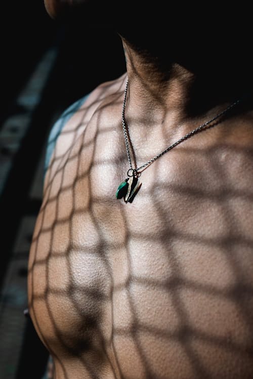 lifestyle image of December's Child Necklace
