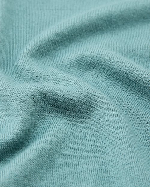 laydown detail image of Cotton Cashmere Sweater Polo