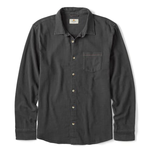 laydown image of Classic Stretch Selvage Long Sleeve Shirt
