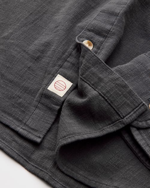 laydown detail image of Classic Stretch Selvage Long Sleeve Shirt