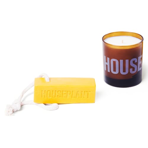 laydown image of Soap & Candle Set