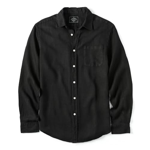 laydown image of Classic Linen Summer Shirt