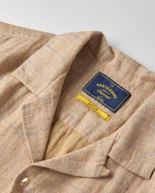 laydown detail image of Dorne Camp Collar Shirt