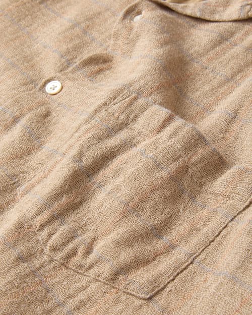 laydown detail image of Dorne Camp Collar Shirt