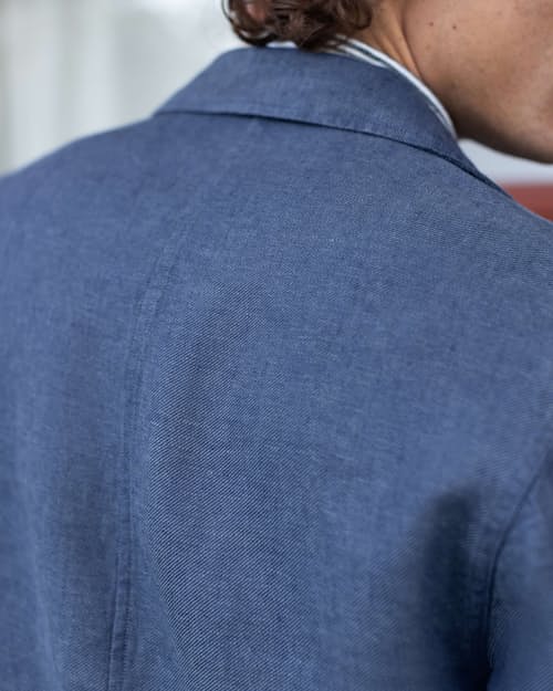 lifestyle image of Alta French Linen Blazer