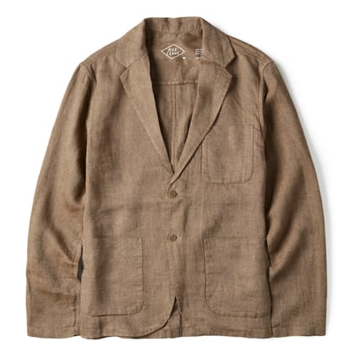 laydown image of Alta French Linen Blazer