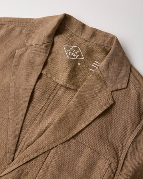 laydown detail image of Alta French Linen Blazer