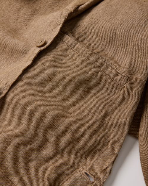 laydown detail image of Alta French Linen Blazer