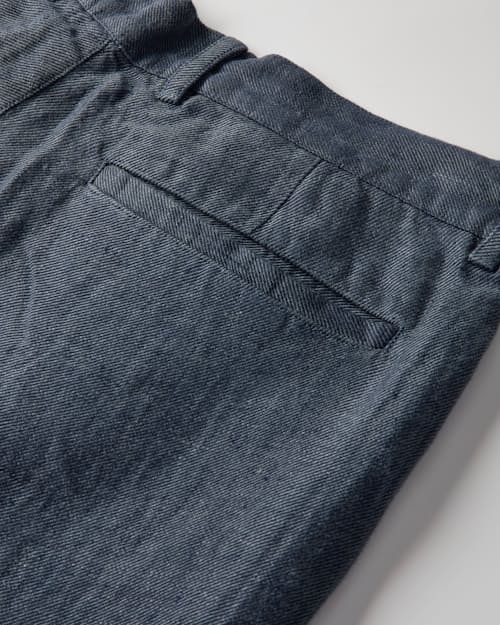 laydown detail image of Alta French Linen Trousers