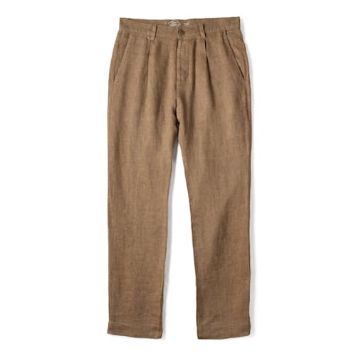 laydown image of Alta French Linen Trousers
