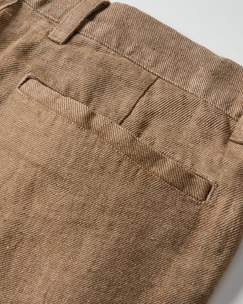 laydown detail image of Alta French Linen Trousers